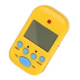Electronic Metronome Mini Professional 2 Channel Headphone Output for Guitar Piano Violin M50 Yellow