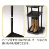 Izumi Kasei 3103BR Shoe Rack Additional Pipe 4P Brown
