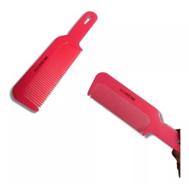 Franz Peine De Corte Flat Top Cerdas Onduladas Color Rosa Neón