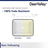 DeerValley 19" x 15" Bathroom Sink, Bathroom Vessel Sink Rectangular