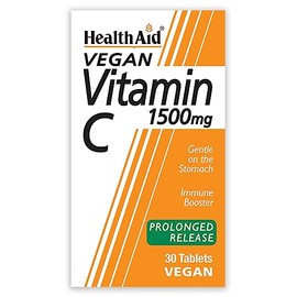 HealthAid HealthAid Vitamin C 1500mg - Prolong Release - 30 Vegan Tablets