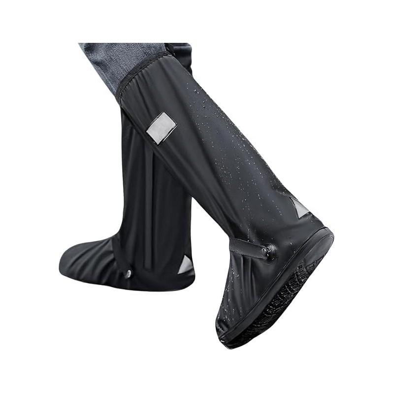 Cubrezapatos Impermeable, Cubierta del Zapato con Bandas Reflectantes