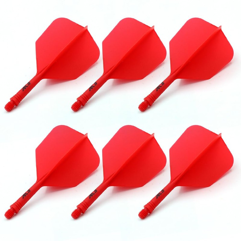 CUESOUL 6 Pieces ROST Integrated Dart Shaft and Flights
