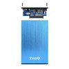 TOOQ TQE-2527BL - 2.5 inch HDD Enclosure (SATA I/II/III up