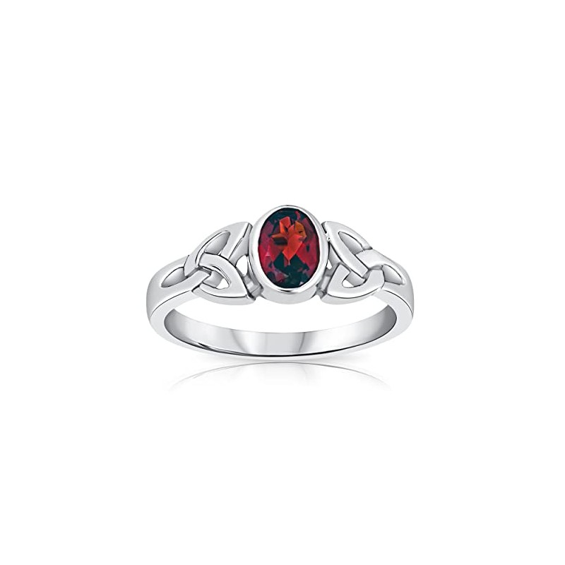 DTPsilver® 925 Sterling Silver Ring - Celtic Trinity Knot -