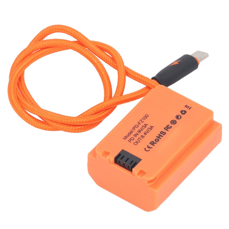 Fully Decoded NP FZ100 Dummy Battery Type C to FZ100