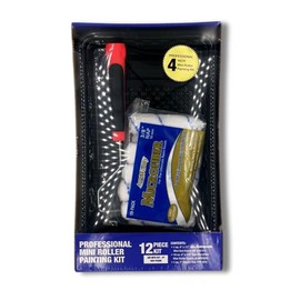 Arroworthy 12-Piece Roller Kit, 4 x 11" Barracuda Frame, 10 x 4" 3/8th NAP Sleeves, 7" Tray