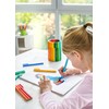 Faber-Castell 155534 - Filzstifte Connector Ballerina Etui mit 33 Stiften