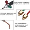 Mini Heat Resistant Gas Burner with 5 Tips for Soldering