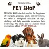 MANON ROSA Rabbit Harness and Leash Set - Escape-Proof Adjustable