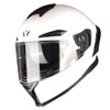 1Storm Motorcycle Full Face Helmet Dual Visor Sun Shield Pure