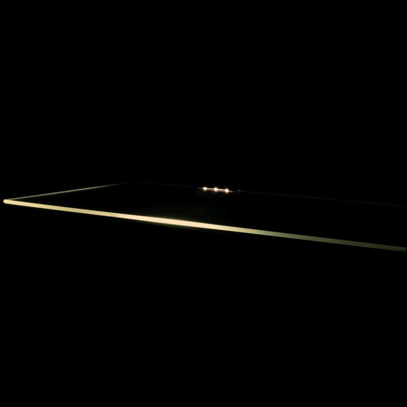 LED Glass Edge Lighting Warm White 4000 K + 2