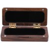 Solid Wood Mouthpiece Case Box Portable Storage for Sax Musical