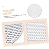 iplusmile Stainless Steel Round Grill Mesh BBQ Net for Outdoor