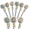 9 x Rainbow Unicorn Eraser Topper Pencils