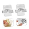 CIYODO 4pcs Wall Mount Mop and Broom Organizer No Punching