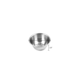 Fox Run Brands 1/2-Quart Stainless Steel Mixing Bowl