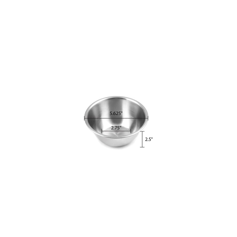Fox Run Brands 1/2-Quart Stainless Steel Mixing Bowl