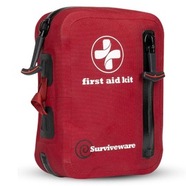 Surviveware 98-Piece Waterproof Premium First Aid & Survival Kit - Comprehensive Emergency Preparedness Gear for Camping, Hiking, Backpacking, and Outdoor Adventures