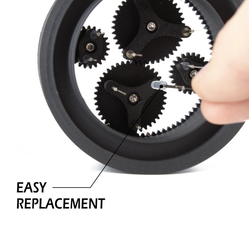 Clara Coffee Precise WDT Espresso Distribution Tool with Planetary Spinning