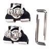 2Pcs LED Light Bar Mounting Bracket A Pillar Hood LED