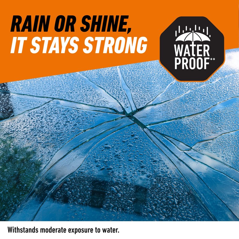 Gorilla Epoxy Ultimate, Waterproof, 10 Minute Set, Permanent Bond, Dries