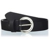 MGM Women's Coloured Basic Belt, black