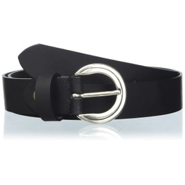 MGM Women's Coloured Basic Belt, black