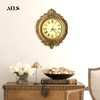AELS Vintage Wall Clock, European Style Decorative Retro Wall Clock,