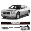 Bingbingmotor Headlight Assembly Fit for 2006-2010 Dodge Charger Headlight with