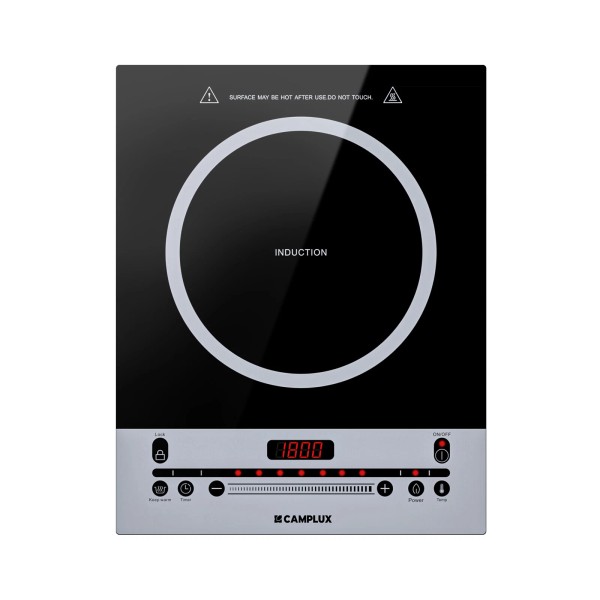 CAMPLUX Portable Induction Cooktop 1800W 120V Single Burner Countertop &Built-in
