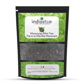 Moroccan Mint Tea | India's Original Tea (50 cups) | Helps with Digestion & Improves Respiratory Functions