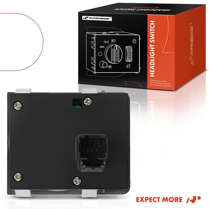 A-Premium Headlight Switch Instrument Panel Headlamp Dimmer Switch Compatible with