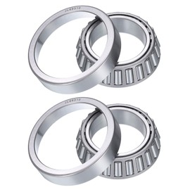 QUARKZMAN 2pcs Jl69349/Jl69310 Tapered Roller Bearing Taper and Bowl 1.4961" Bore x 2.4803" OD x 0.678" Thick Chrome Steel Taper Bearing Set ABEC-3