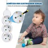 ExtraStar Power Strip Multiple Socket with Save Energy Switch for
