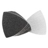 sourcing map Triangular Sandpaper Hook and Loop Triangle Sanding Pad