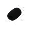 kwmobile Microphone Windscreen Compatible with Various Microphones - 5 x