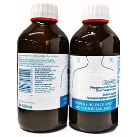 Peppermint GAV 500ml 2 PK (2 Measuring Cups Free 30ml)