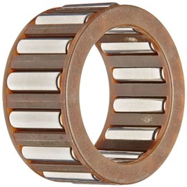 INA K22X30X15TN Needle Roller Bearing, Cage and Roller, Single Row, Polyamide Nylon Cage, Open End, Metric, 22mm ID, 30mm OD, 15mm Width, 19000rpm Maximum Rotational Speed