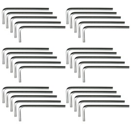 bociloy 100Pcs 2mm Allen Wrench L-Shaped Hex Key Wrench Set, Metric Hexagon Head Replacement Tool for Furniture and Bike Repair