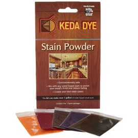 Wood Dye - Aniline Dye 5 Color Kit - Wood Stain Powder