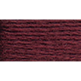 DMC 117-902 6 Strand Embroidery Cotton Floss, Very Dark Garnet, 8.7-Yard