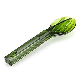 Gsi Outdoors Stacking Cutlery Set of Cutlery, Unisex Adult, Green, One Size