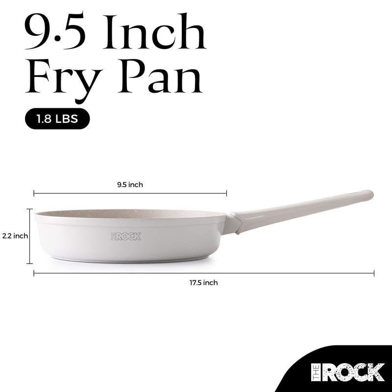 THE ROCK SOHO 9.5-Inch Ceramic Non Stick Frying Pan –
