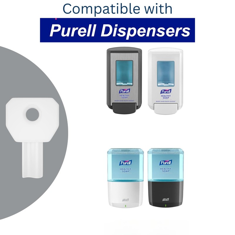 Key for Purell Dispensers - Key Also Compatible with GOJO