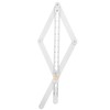 BESTonZON Protractor Made of Stainless Steel Angle Finder for Carpenters