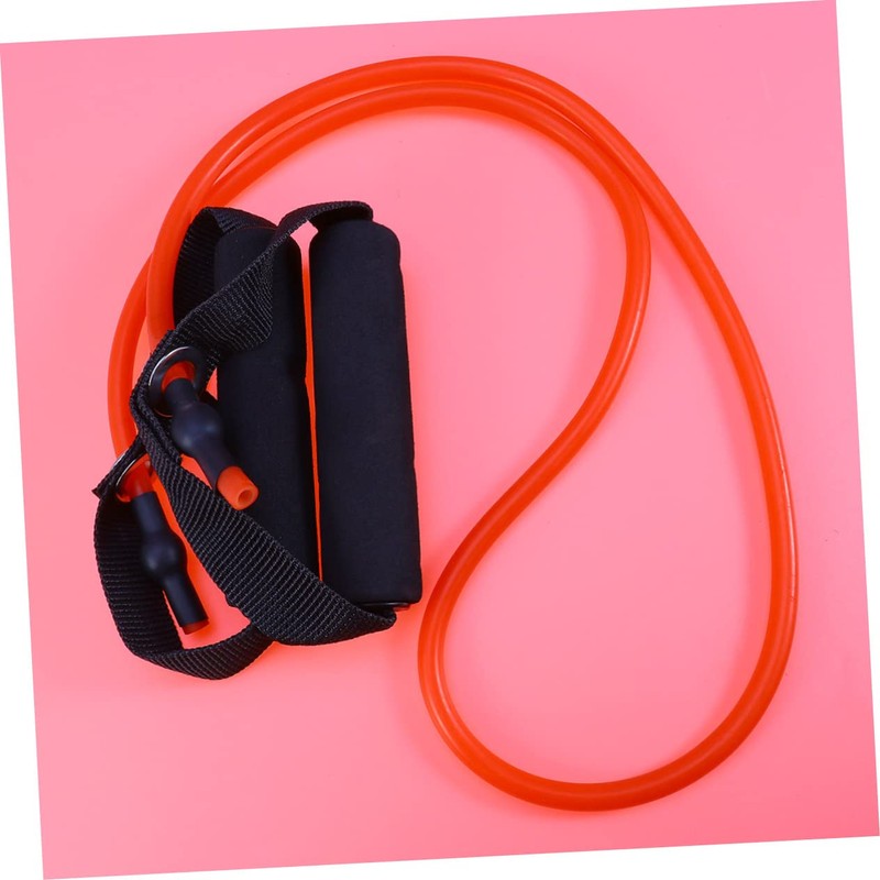 Abaodam 1Pc Elastic Yoga Resistance Bands with Handles Rope for