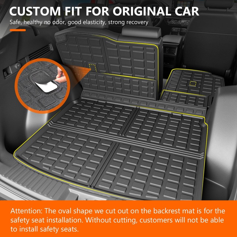 powoq Hybrid Cargo Liner Compatible with 2023-2026 Honda CRV Upper