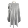 DEMDACO Keyhole Pullover Poncho Travel Wrap, One Size Fits Most