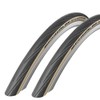 Schwalbe Lugano 700 x 25c Road Bike Tyres - Beige